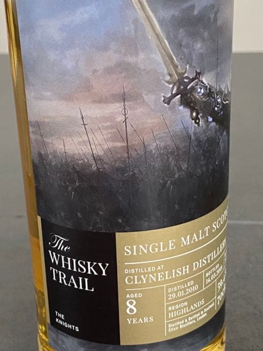 ウイスキートレイル ナイト クライヌリッシユ 2010 8年