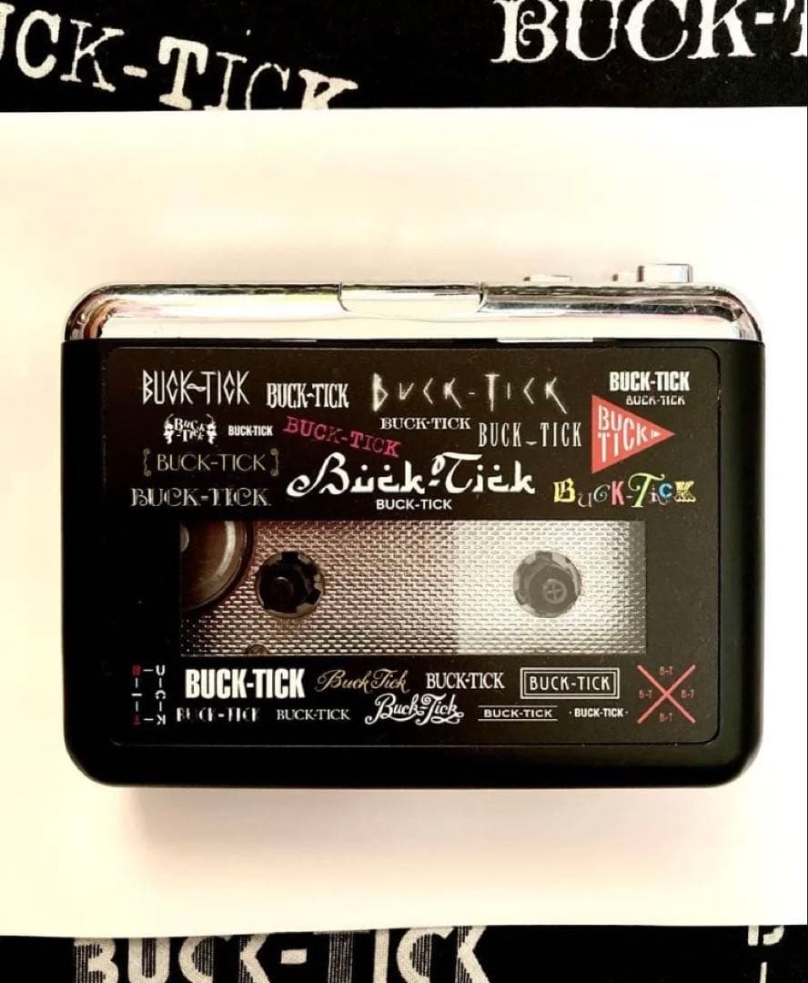BUCK-TICK カセットプレーヤー　美品　貴重　櫻井敦司　今井寿