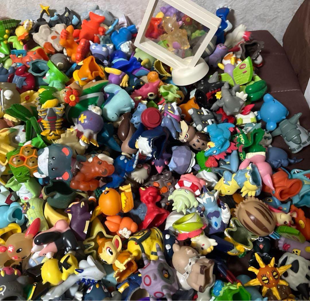 約1030匹　ポケモンキッズ　クリア　モンコレ　指人形　フィギュア　カントー