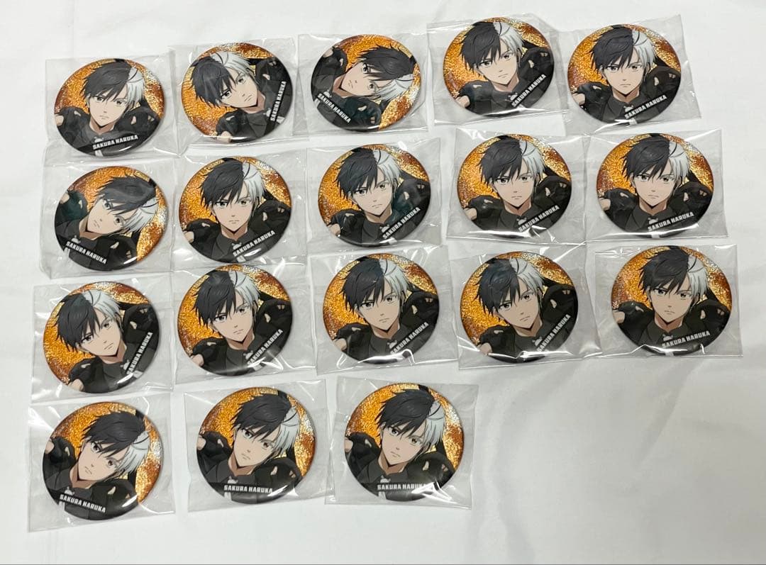 WIND BREAKER ウィンブレ ラメキラ缶バッジ 桜遥 18点
