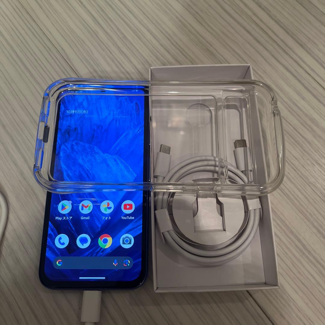 Google Pixel 8a 青 本体 充電器付き