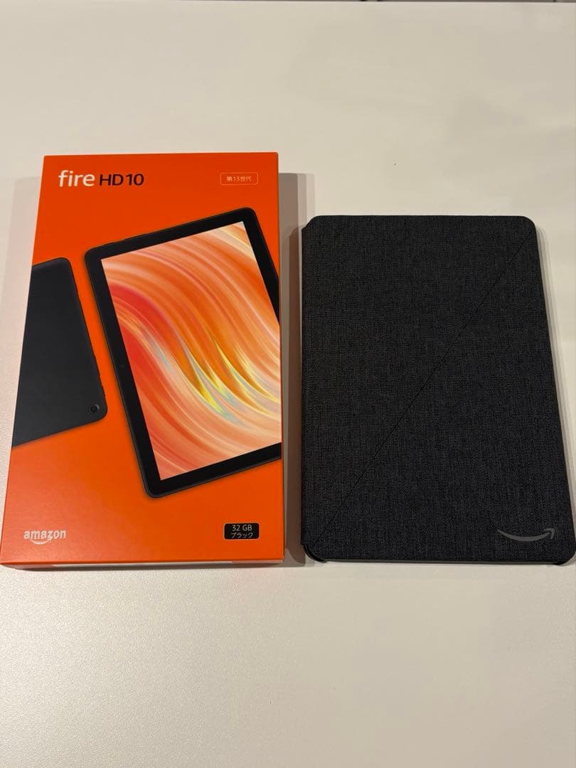 【美品】Amazon Fire HD 10(第13世代) 純正フィルム/ケース付
