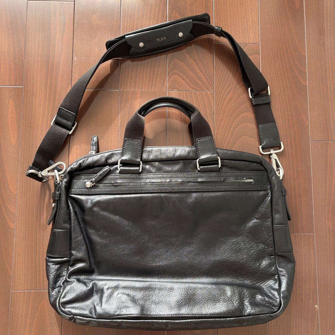 美品 TUMI／トゥミ slim brief ブリーフケース ビジネスバッグ