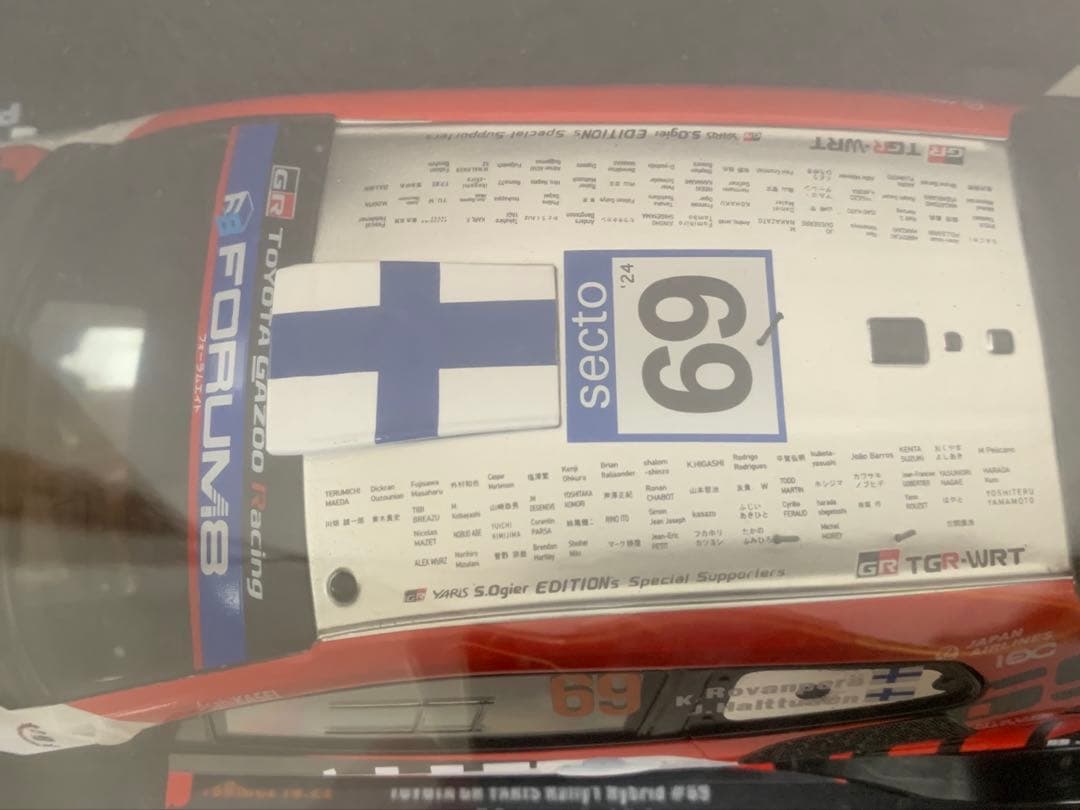 1/18 トヨタ GR ヤリス Rally1 #69 スペシャルカラー