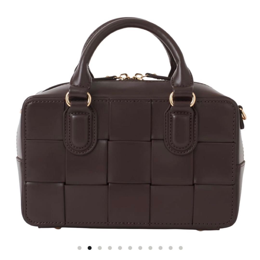 DIANA ワイドメッシュミニボストン