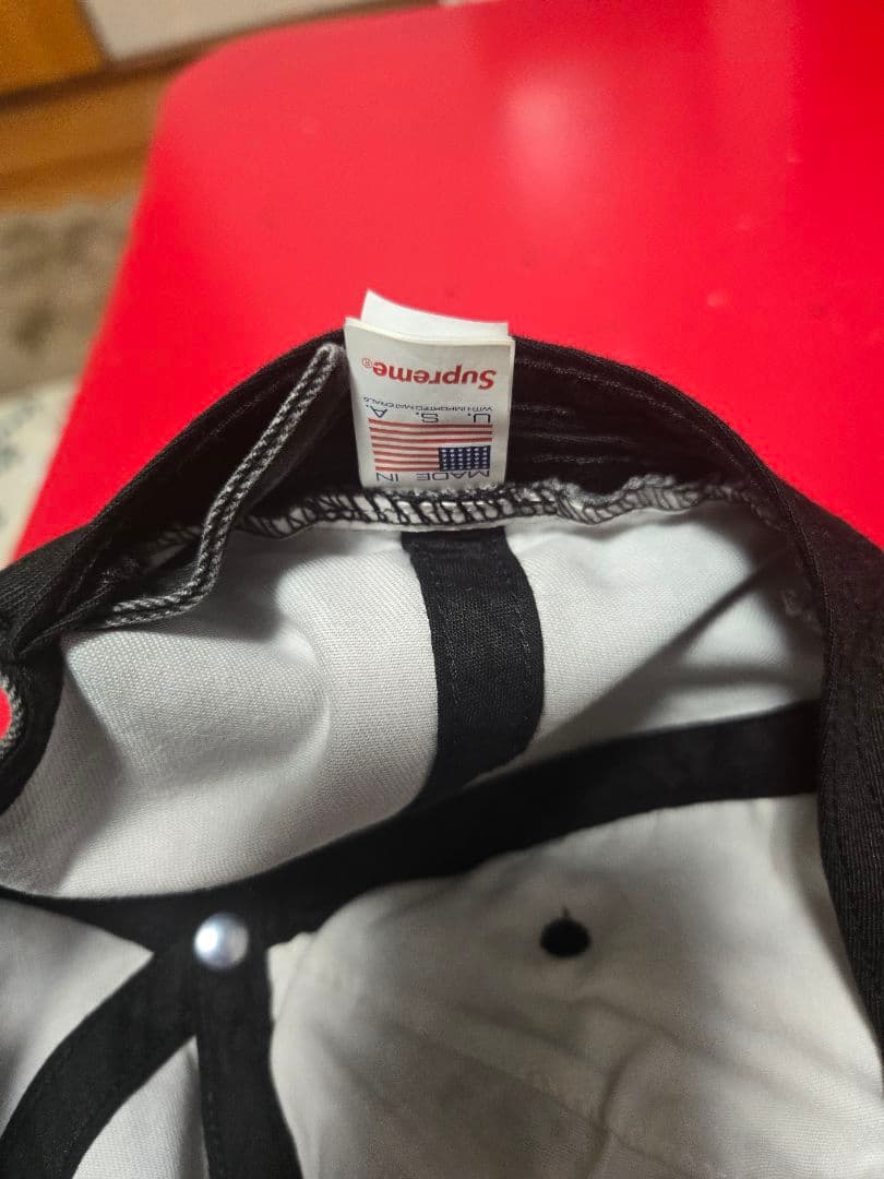 Supreme　25SS 6-Panel　Sロゴ　USA