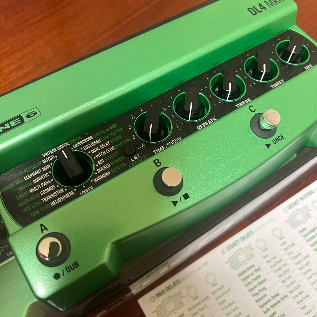 LINE6 ディレイ　DL4 MkⅡ 美品