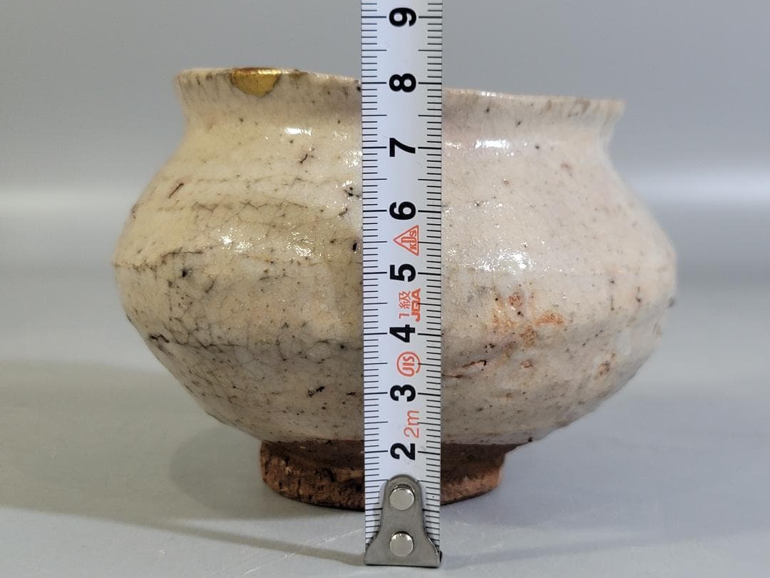 茶道具 古萩 塩筍茶碗 時代物 DT276