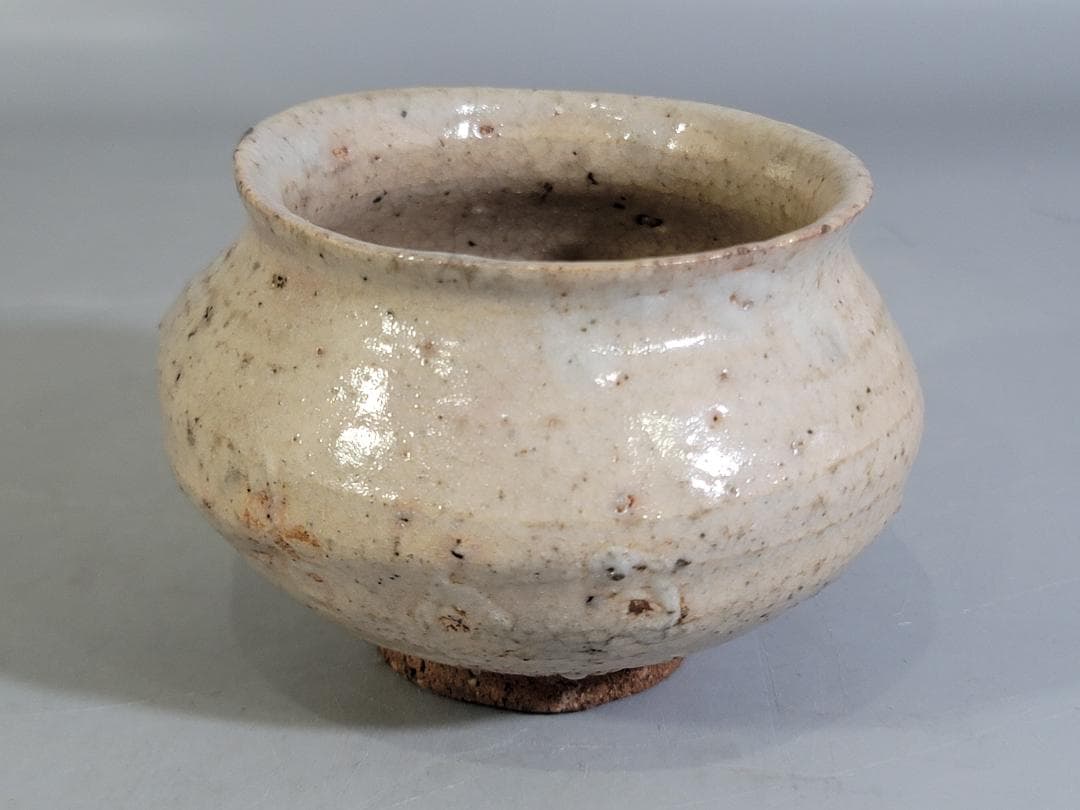 茶道具 古萩 塩筍茶碗 時代物 DT276