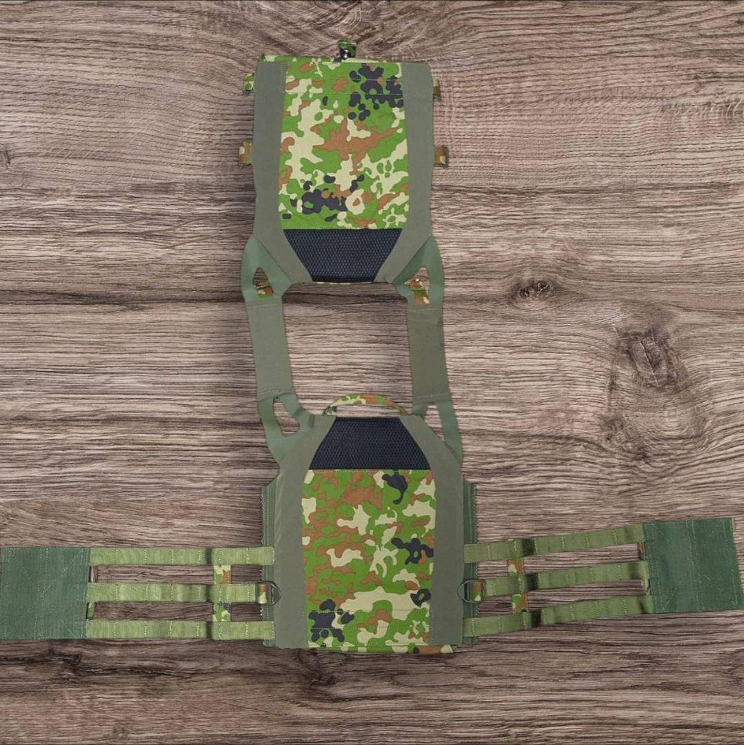 【新品】JPC2.0タイプ　プレートキャリアM　陸自迷彩　対IR加工品