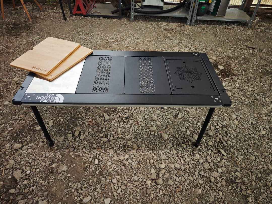 スノーピーク IGT アイアングリルテーブル 400脚 カスタム品　収納袋付き