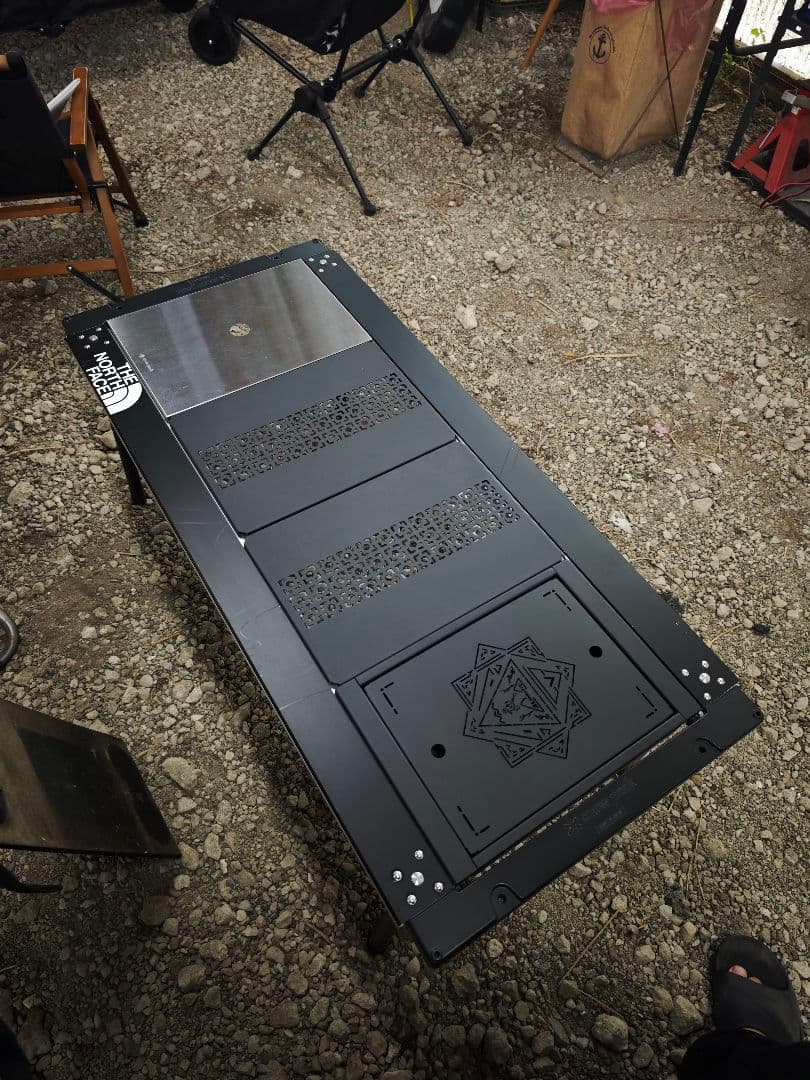 スノーピーク IGT アイアングリルテーブル 400脚 カスタム品　収納袋付き