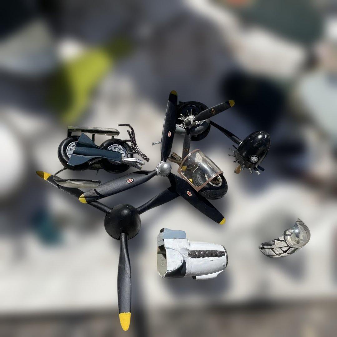 第二次世界大戦 航空機モデル 8機セット　ジャンク品