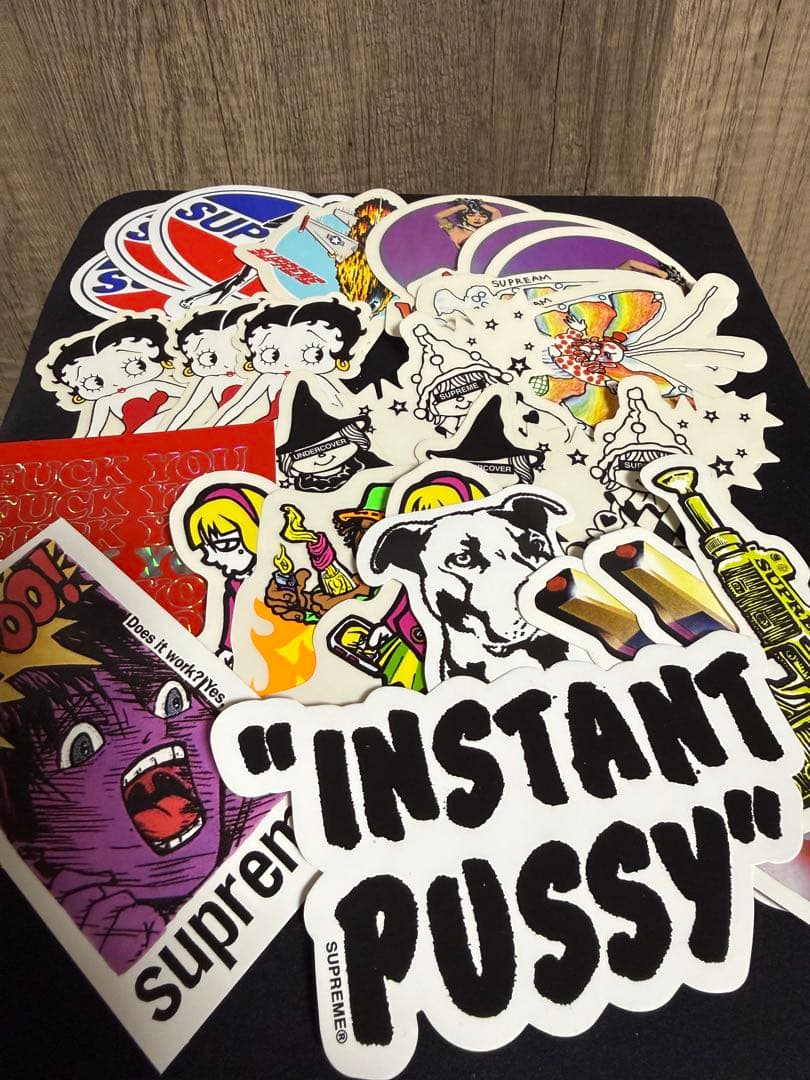 Supreme ステッカー ノベルティ セット