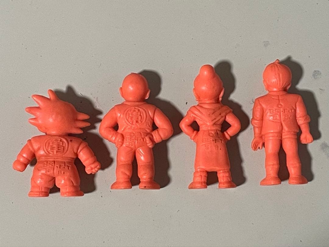 04016ドラゴンボール ドラ消し 消しゴム 橙色 4体セット