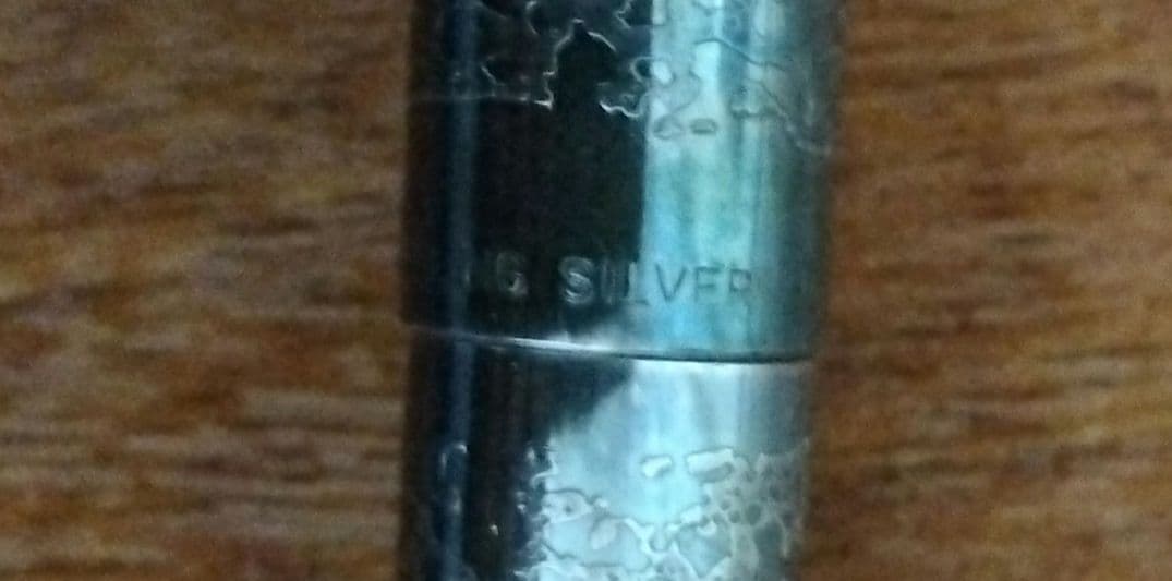 【金製＆銀製】プラチナ 万年筆 ペン先18KWG 本体STERLING