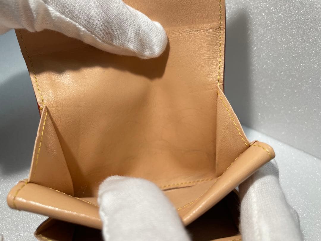 【美品】マルチカラー　ヴィトン　ケース　【人気】 ポルト モネ プラ