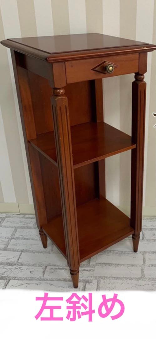 高級 アンティーク♦️彫刻 スクエア コンソール♦️フランス製♦️コンパクト♦️送料込