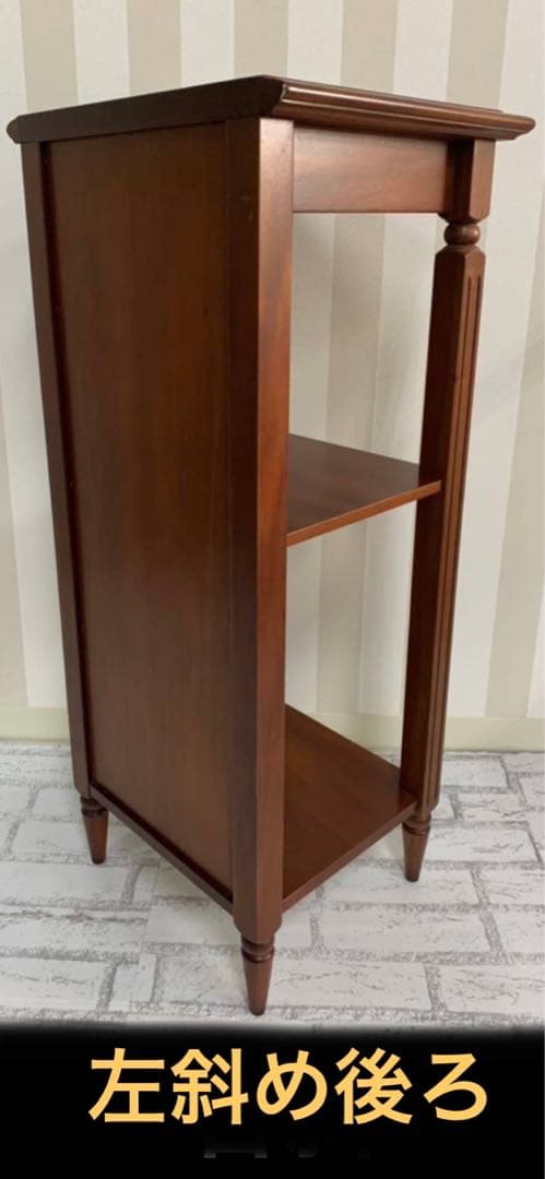 高級 アンティーク♦️彫刻 スクエア コンソール♦️フランス製♦️コンパクト♦️送料込