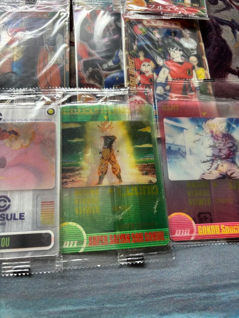 ドラゴンボール ウエハース カード 3D森永 未開封 まとめ売り 42枚
