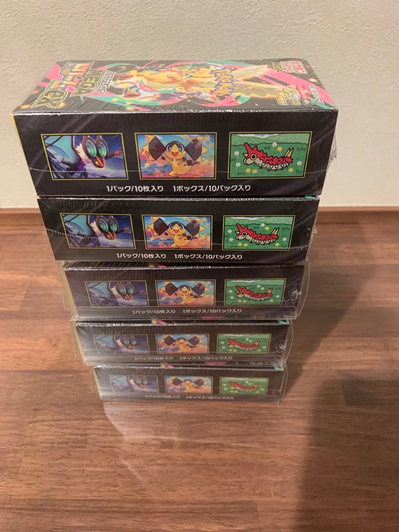 ポケモンカード MEGA ドリームEX 新品未開封 シュリンク付き 5box