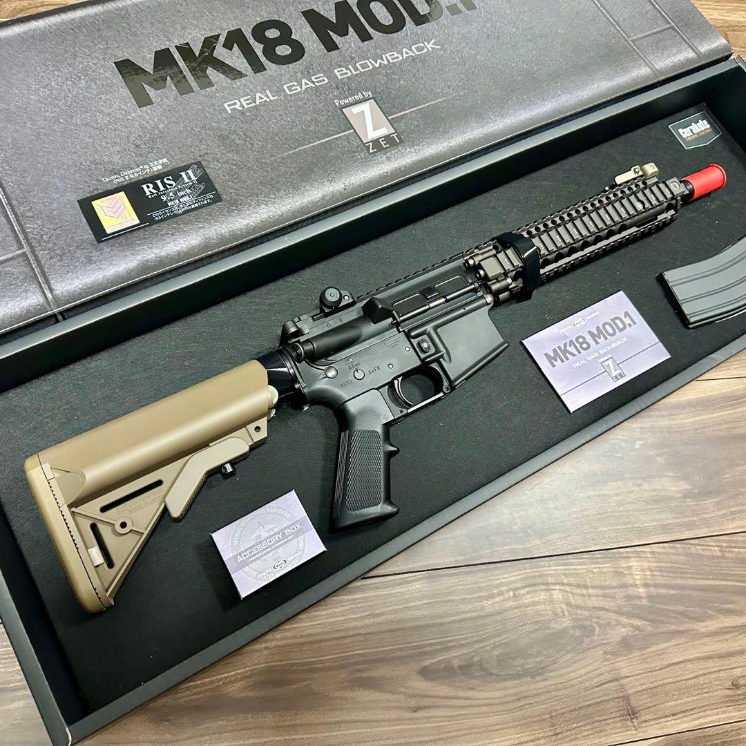 東京マルイ MK18 MOD.1 ガスブローバック 美品 マガジン3本付き