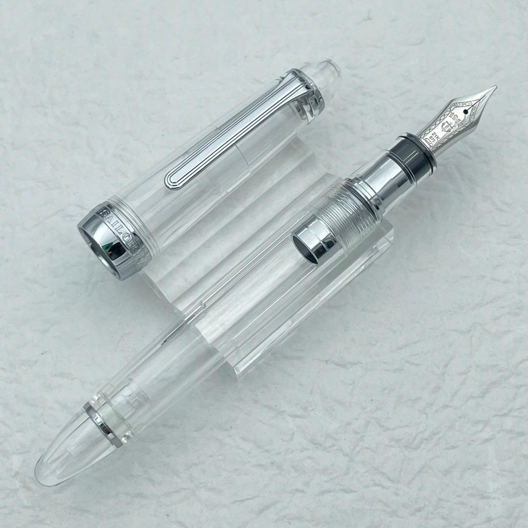 SAILOR セーラー万年筆 プロフィット 銀 デモンストレーターモデル 太字B