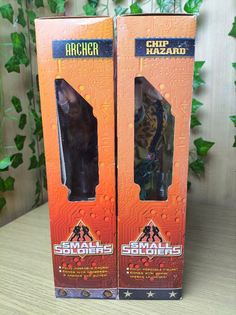 スモールソルジャーズ　アーチャー　チップ　フィギュア　2体