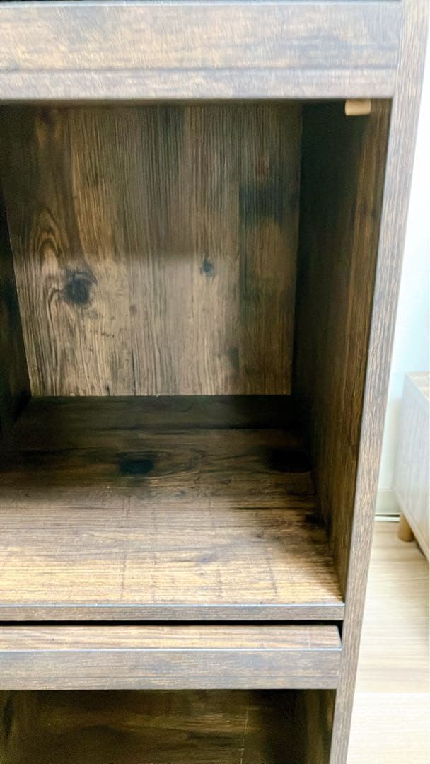 【こうめおじりん】レコードディスプレイキャビネット