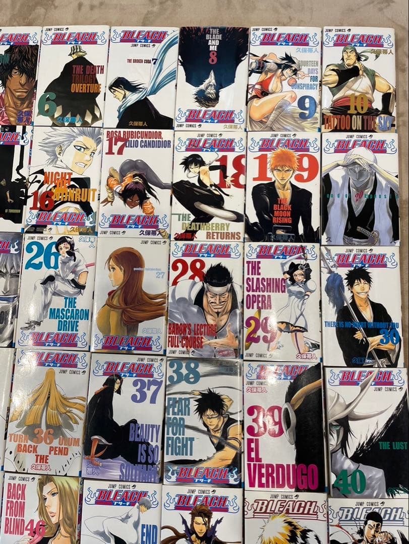 最終値引き！BLEACH 全74巻セット 久保帯人