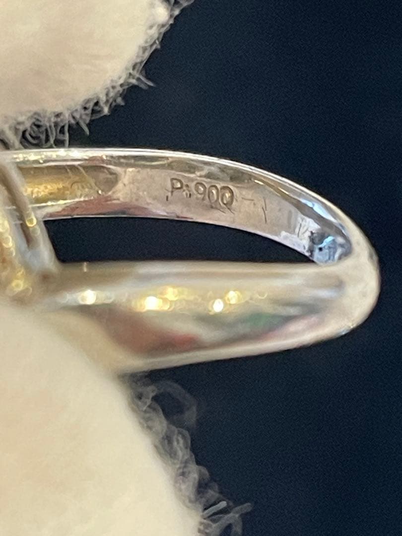 M*A様 プラチナ　パールリング 5.96g PT900