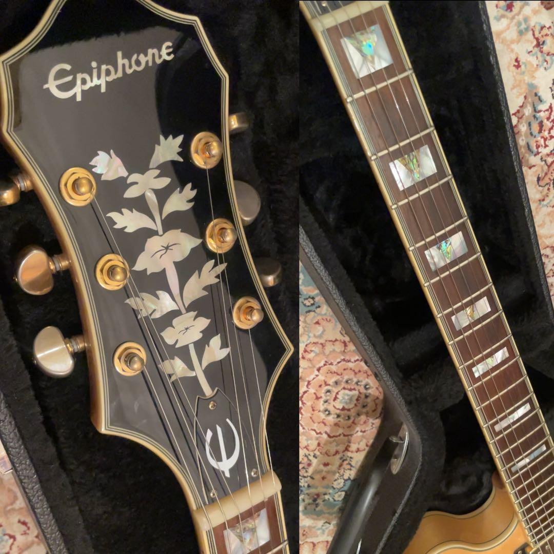 Epiphone SHERATON II Pro Natural 【改造あり】