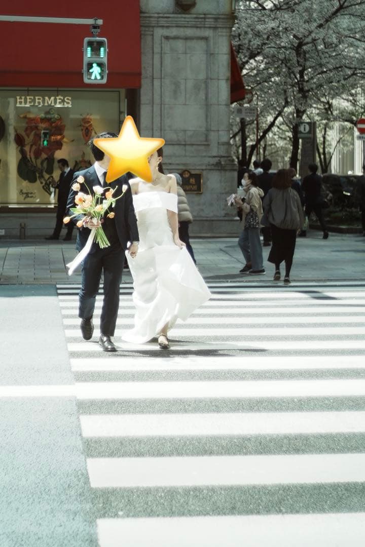 dressproduction オフショルダー ウェディングドレス W277