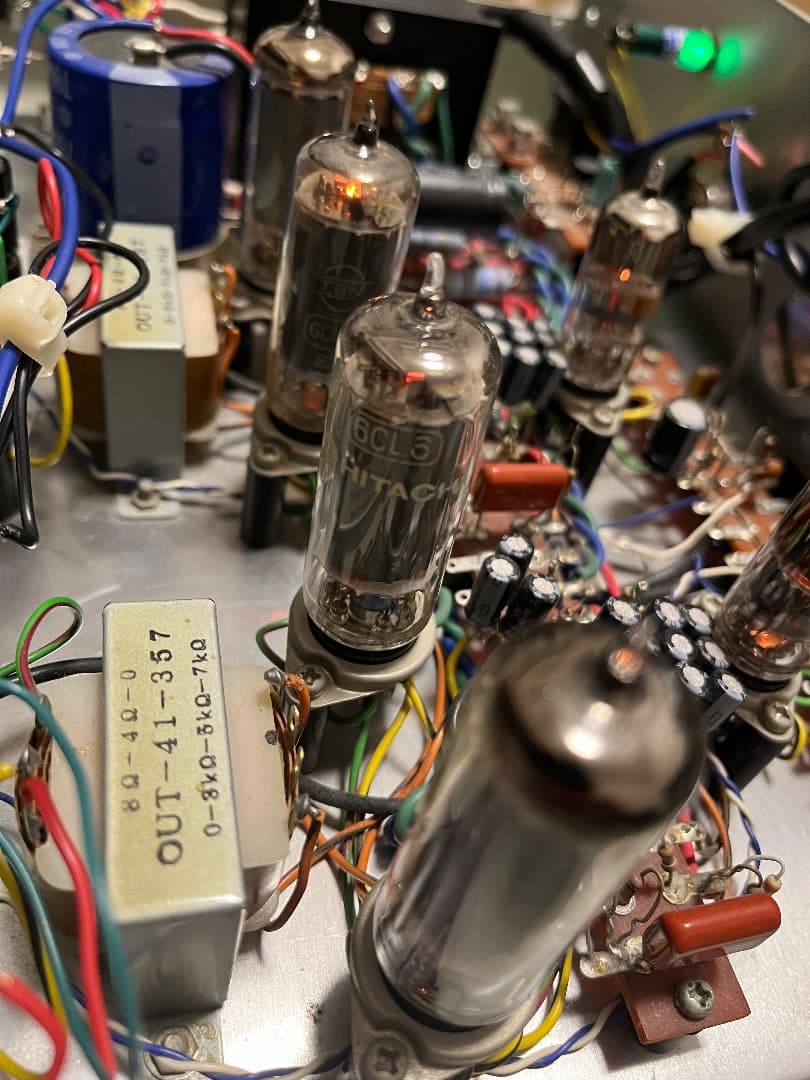 真空管アンプ 本体 良品 自作