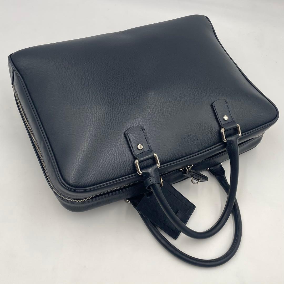 【極上/美品】SERAPIAN ブリーフケース ビジネスバック 大容量 A4可