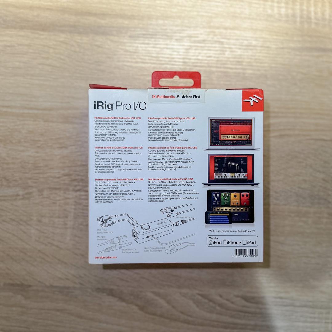 iRig Pro I/O MIDIインターフェース