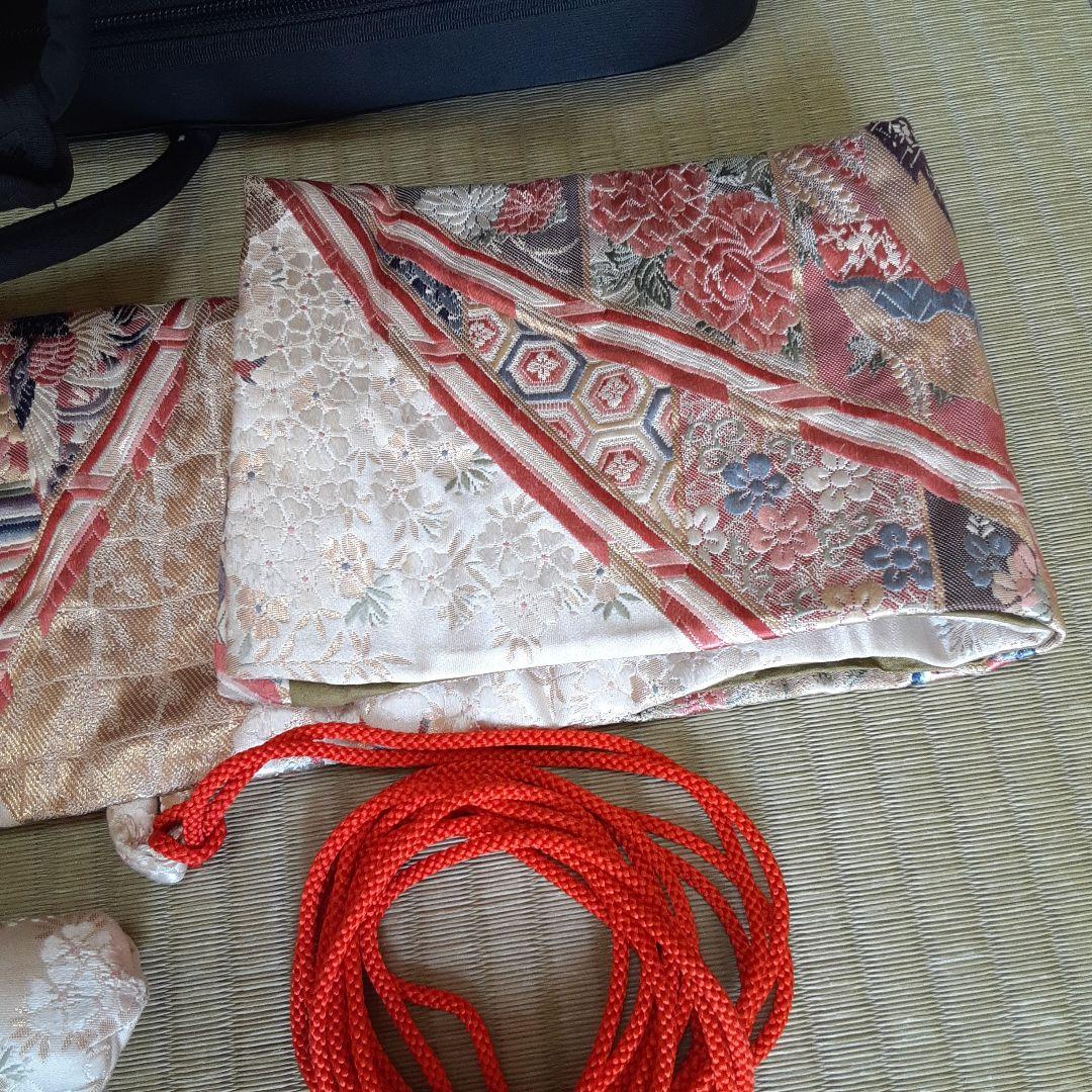 雅楽　笙のケース　袋　枕