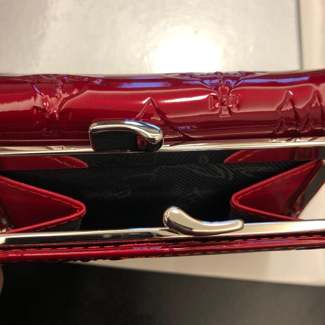 y プロフ必読 Vivienne Westwood 赤 三つ折り財布