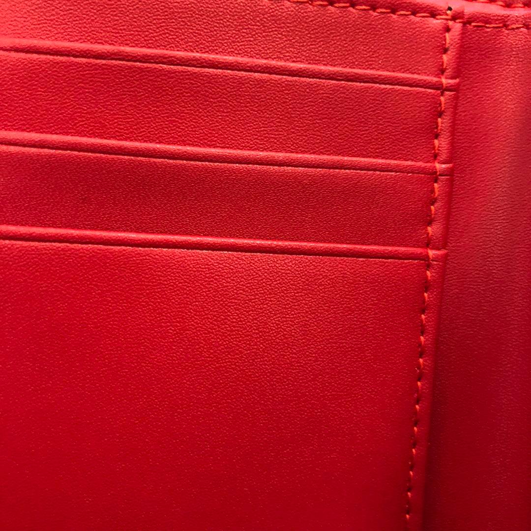 y プロフ必読 Vivienne Westwood 赤 三つ折り財布