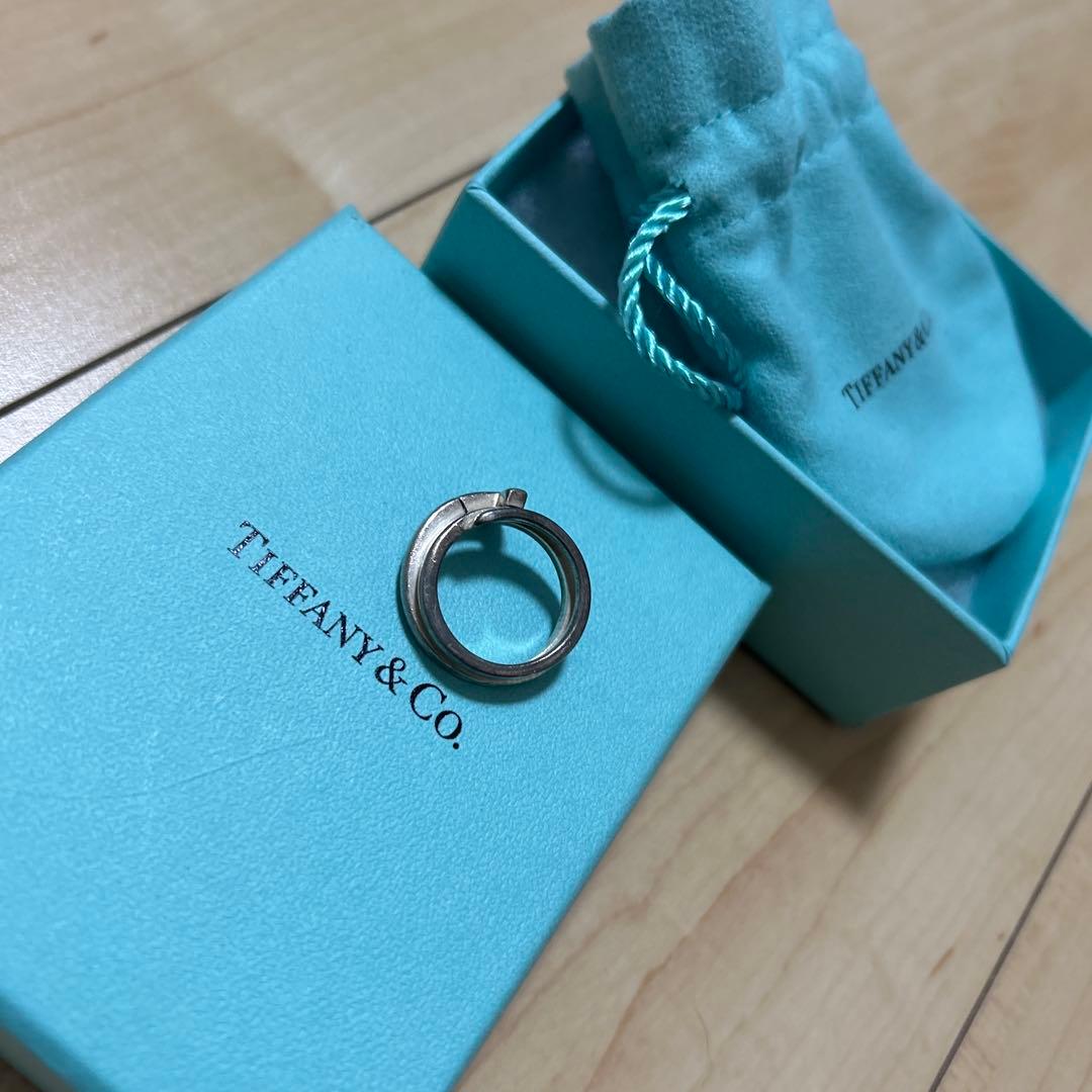 ティファニー TIFFANY Tスクエア ラップ リング 13号