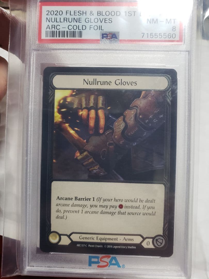 その他 Nullrune Gloves Cold Foil FAB