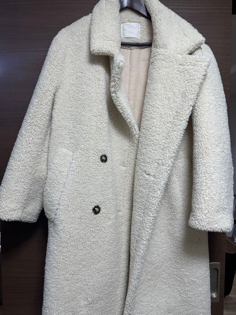 moACYMアシーム　Teddy boa long コート