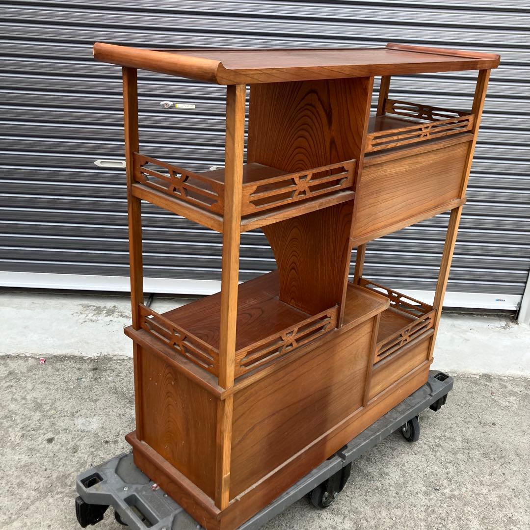 唐木家具 銘木 茶箪笥 飾り棚 中国骨董 サイドボード ビンテージ ヴィンテージ