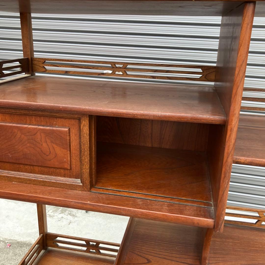 唐木家具 銘木 茶箪笥 飾り棚 中国骨董 サイドボード ビンテージ ヴィンテージ