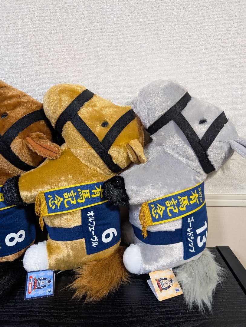 サラブレッドコレクションふわふわBIG6頭セット※希少GIGOオルフェーヴル含む