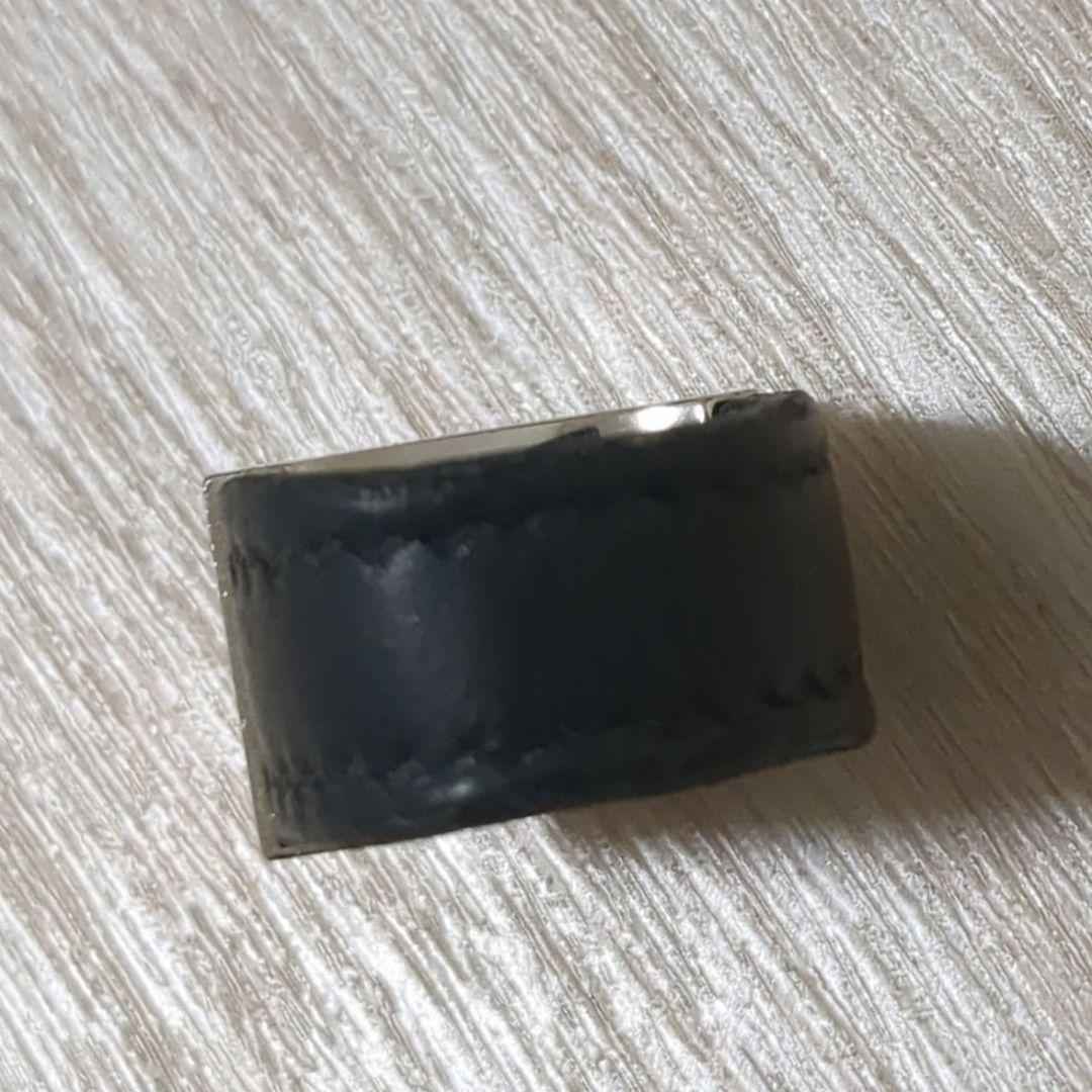 エルメス HERMES リング・指輪 コリエドシアン レザー/メタル