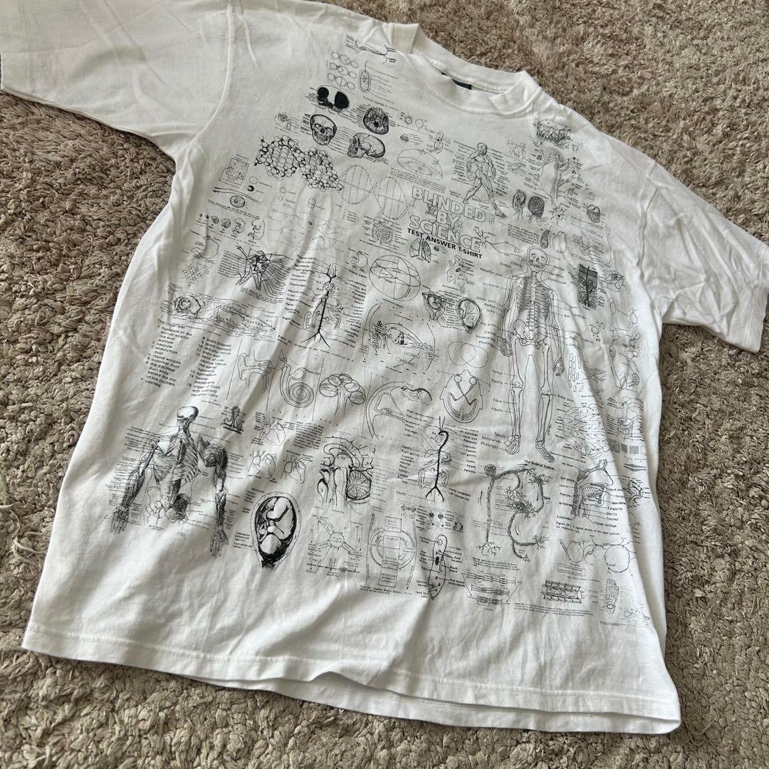 90s Computer gear 解剖学Tシャツ soffes XL 総柄
