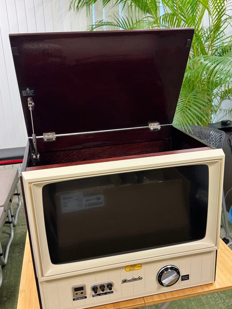 値下げ　【ドウシシャ】20インチ液晶レトロテレビ　VT203-BR