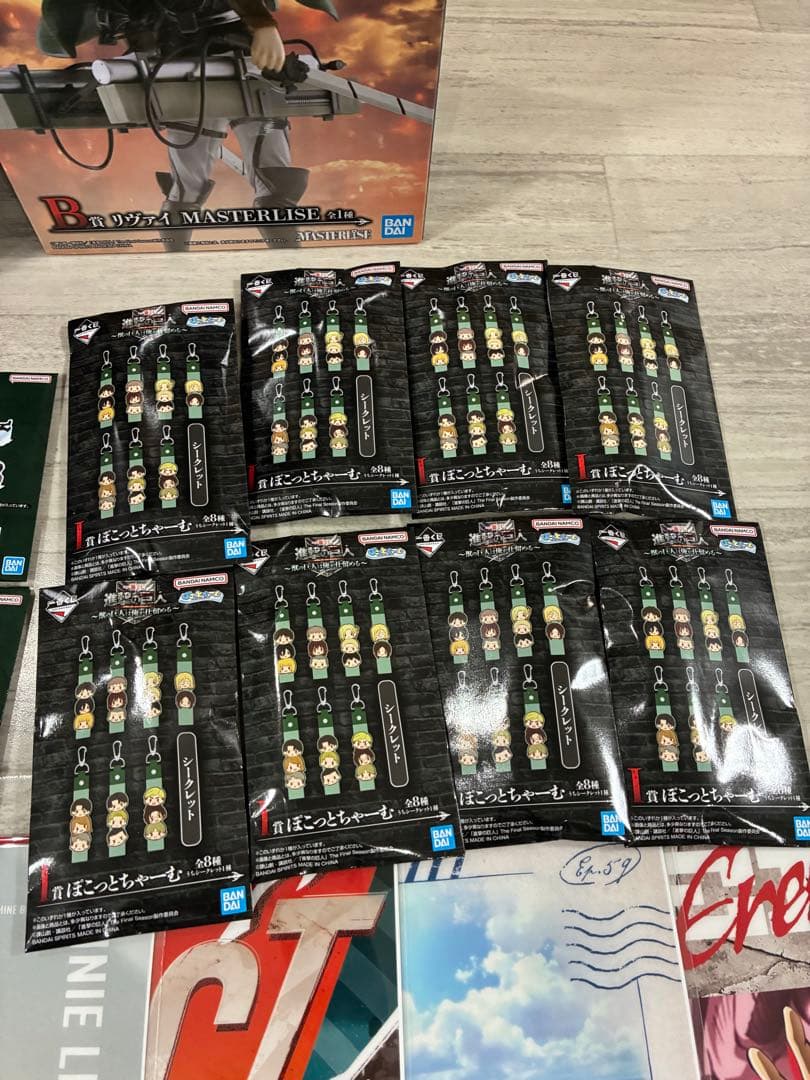 進撃の巨人 一番くじ ラストワン賞 A賞B賞 下位賞 フィギュア　セット