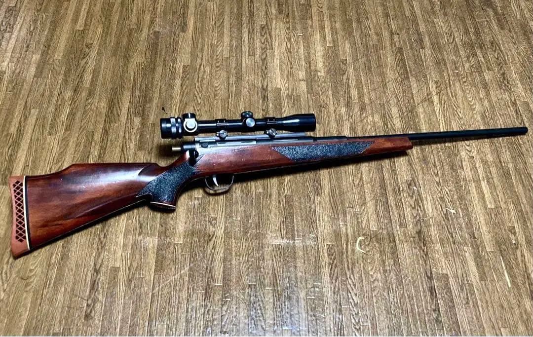 マルコシ製 スーパー９SS9 カスタム エアコッキングライフル 木製ストック